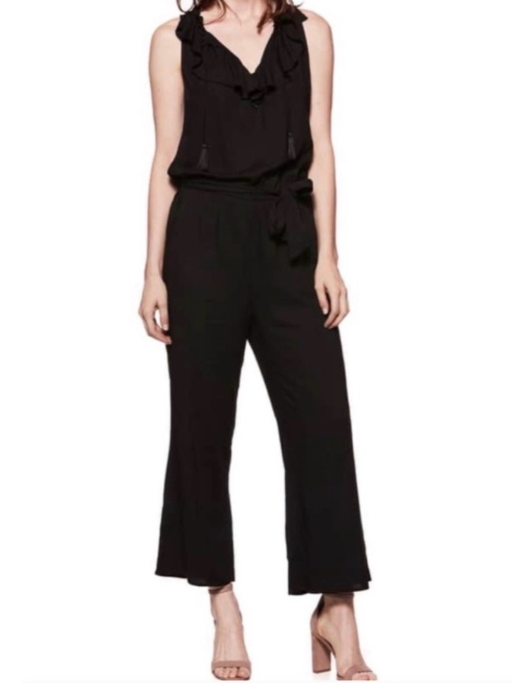 PAIGE Black Paletta Jumpsuit